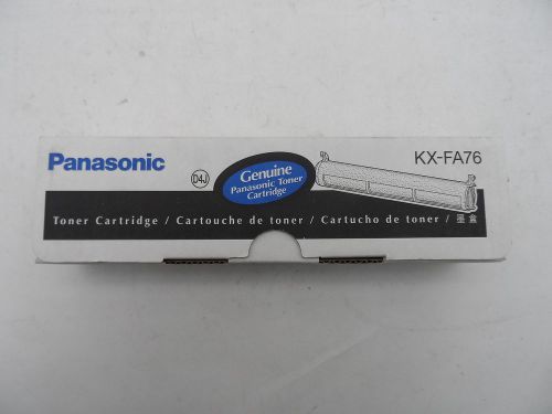 NEW Open Box Panasonic Fax KX-FL501 KX-FL521 KX-FLM551 OEM Black Toner KX-FA76