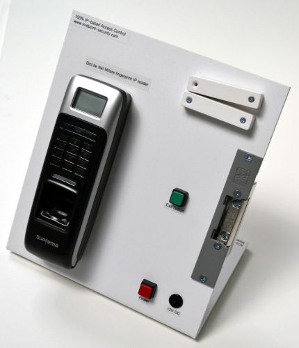 Attendance &amp; access system w/suprema biolite outdoor fingerprint reader blr-oc for sale