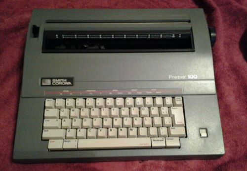 Electric typewriter Smith corona premier 100