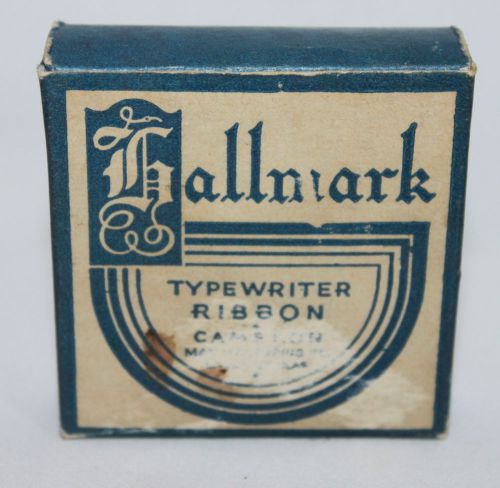 NOS New Vintage Hallmark Typewriter Ribbon Remington Black Medium Inked Orig Box