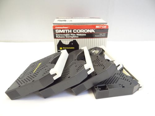 Vintage Used Smith Corona H67108 Coronaprint Typewriter Black Ink Cartridges
