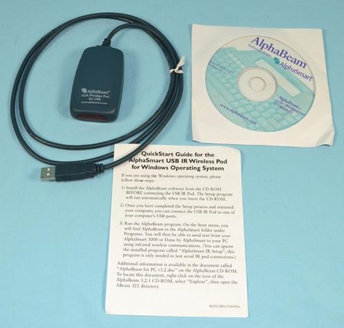 * AlphaBeam USB IR Wireless Pod for AlphaSmart Portable Word Processor