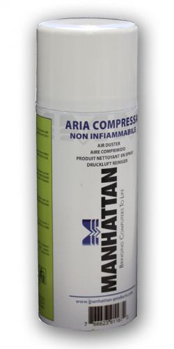 Bomboletta Spray Aria Compressa Pulizia 400ml Non Infiammabil  Ufficio  GSMTV66