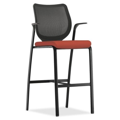 Hon nucleus series cafe-height stool - foam -25&#034;x24.5&#034;x46.5&#034;overall for sale