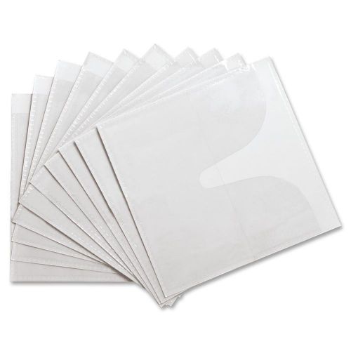 Compucessory CCS26555 Self-Adhesive Poly Cd/Dvd Holders Pack of 50