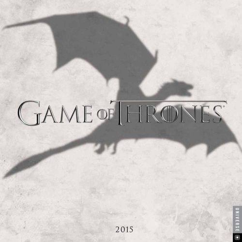 GAME OF THRONES - 2015 WALL CALENDAR - BRAND NEW - MARTIN HBO TV SHOW 2830