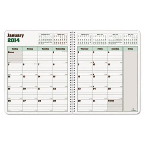Rediform duraglobe 14-monthly planner - monthly - 7.13&#034; x 8.88&#034; - 1.2 (c23021t) for sale