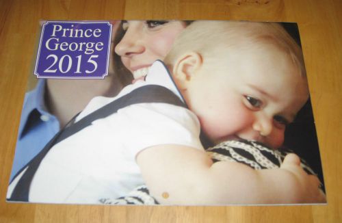 Prince George HRH 2015 Daily Mail Calendar