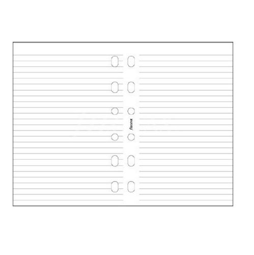 Filofax Pocket White Ruled Notepaper Value Pack Organiser Insert Refill 213047