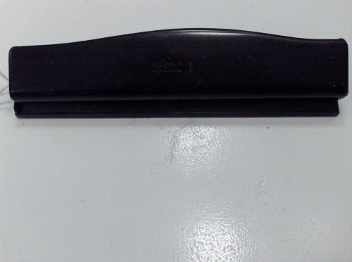 Franklin Covey Classic Hole Punch Black Metal with Black Bottom