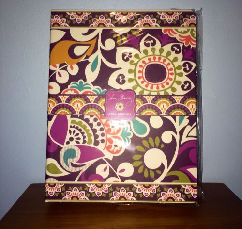 Vera Bradley 2014 Agenda Plum Crazy Your Favorite? Reuse Yearly With Refills!
