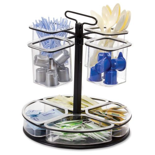 Oic Rotary Condiment Organizer - Counter - 11.8&#034; Height X 11&#034; Width X (oic28003)