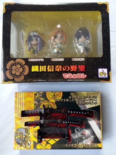 Japanese sengoku figures odanobunayabo jp set samurai sword katana free shipping for sale