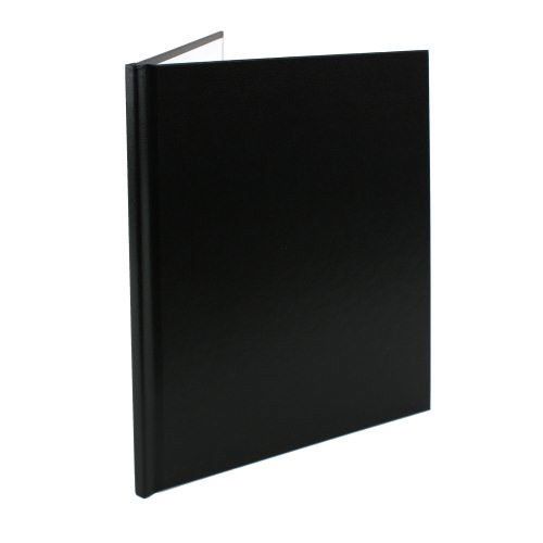 Unibind SteelBook Binding Covers, 3/8&#034; spine, Black