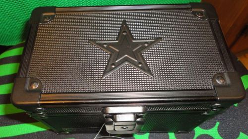 Vaultz 3X5 Locking Box Black w/Star &amp; Key Lock