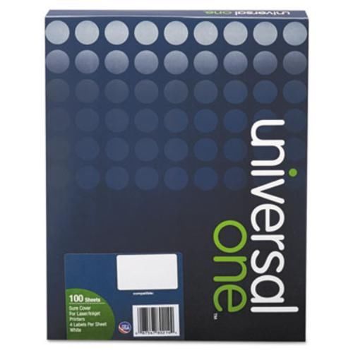 Universal Office Products 80216 Surecover Permanent Self Adhesive Labels, 3 1/3