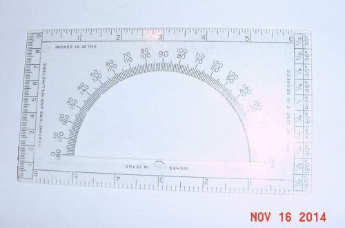 Sterling Protractor No. 540