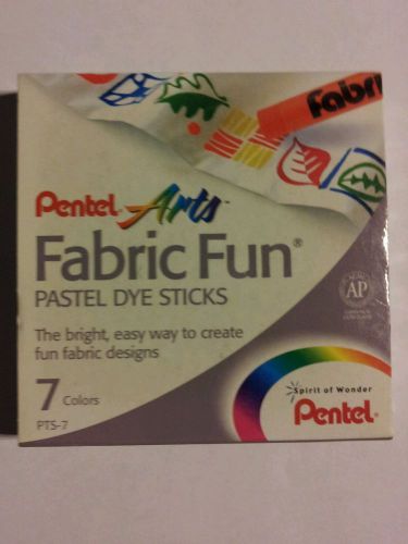 Fabric Pastel Dye Sticks, Assorted, 7/Set