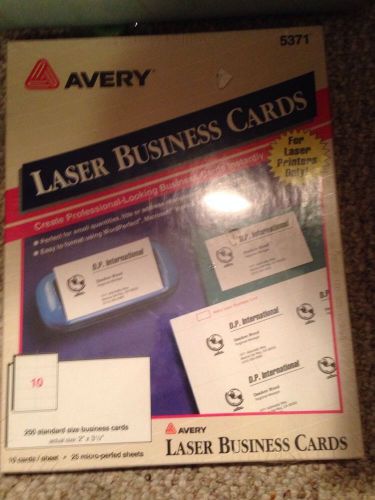 Avery Laser Business Cards