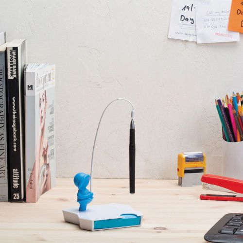 Desktop Office Home Design SOHO Memo Stand Desk Boss Secretary Gift + blank note