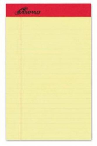 Ampad Legal Pad Canary 5x8 50 Count