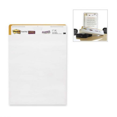 New !  3M Post-it Super Sticky Easel Pad 25&#034; X 30&#034; 1 pack White Paper  MMM559STB