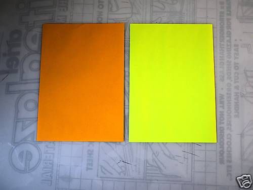 20 sheets x 25mm round fluorescent orange/yellow labels for sale