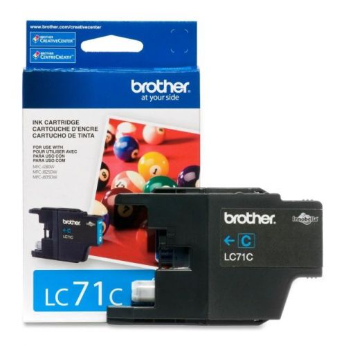 BROTHER INT L (SUPPLIES) LC71C  CYAN INK CARTRIDGE FOR
