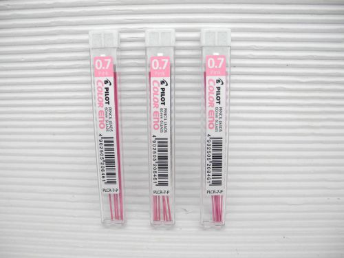 Free Shipping 5X tube Pilot 0.7 colour eno pencil lead (Pink x 6pcs )