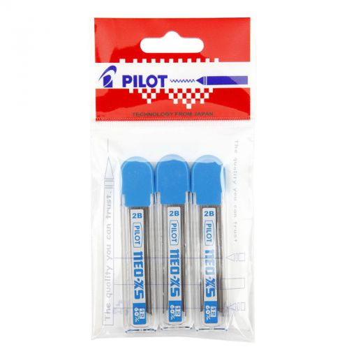 3 x PILOT Hi-polymer 2B Mechanical Pencil Leads Refill 0.5 mm Leads (12 pcs)