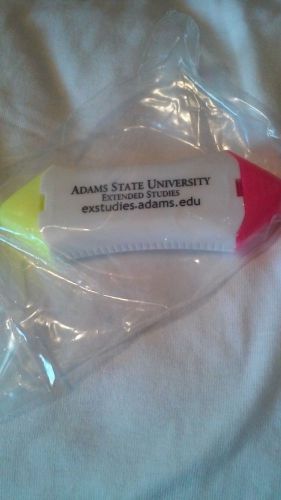 Adams State University Double Sided Highlighter~NEW