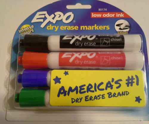 BRAND NEW EXPO DRY ERASE MARKERS (multi)