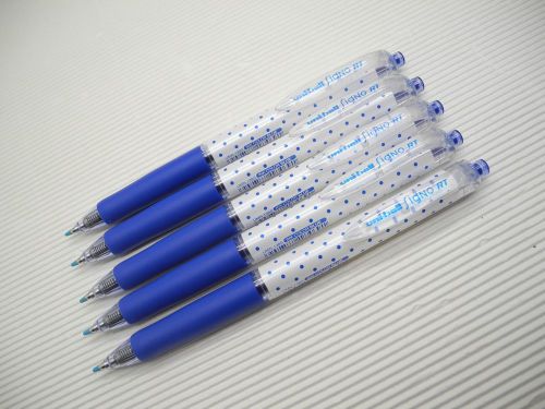 12pc NEW Dot Blue Barrel Uni-Ball Signo UMN-138S 0.38mm roller pen Blue(Japan)