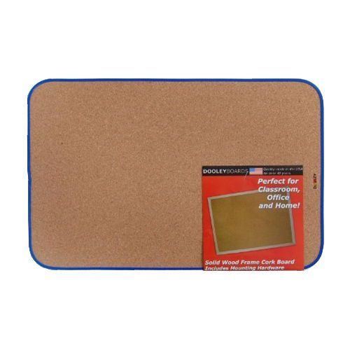 Wall memo cork bulletin board with vinyl frame for sale