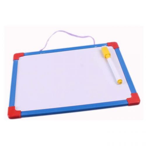 Random color frame erasable brush drawing reminder scrawl child mini whiteboard for sale