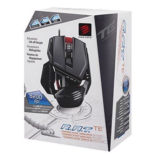Mad catz - tritton mcb4370400c2/04/1 r.a.t.te g black gaming mouse for sale