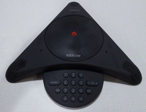 Polycom Conference Room SoundStation 2201-03308-001-F with Wall Adapter  - Used