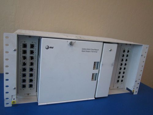 AT&amp;T DDM-2000 FiberReach Wide Band Shelf Assembly/Multiplexer System ED8C762-30