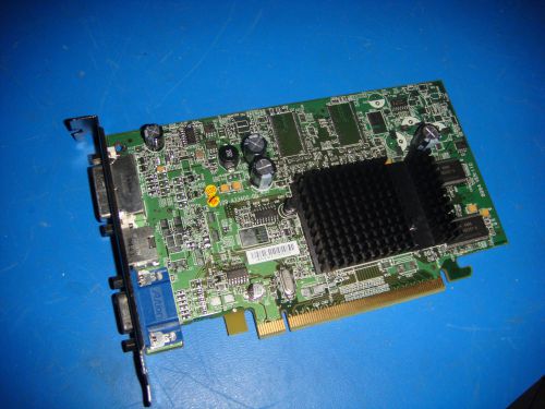 DELL 0F3988 Radeon X300 128MB DDR PCI-E Video Card W/ DVI &amp; SVideo *C228
