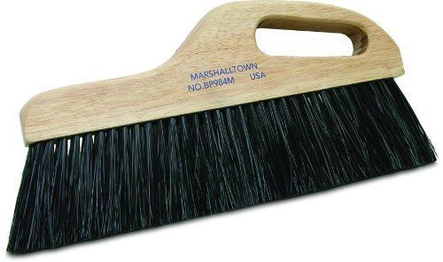 The premier line 12 black poly finishing broom medium crete curbs for sale