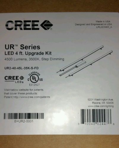 Cree ur2-48-45l-35k-s-fd led retrofit kit,troffer,2l,44 in,3500k for sale