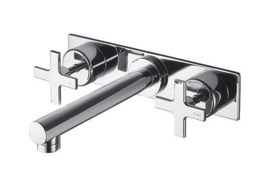 DORF (SIRROCO) Chrome Basin/ Bathroom/ Kitchen 3 Pieces Wall Set Mixer RRP: $269