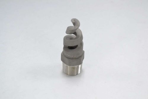 BETE TF24FC STAINLESS 1/2IN NPT MALE PIPE SPIRAL SPRAY NOZZLE FULL CONE B348333