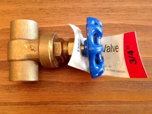 Lot of 4 american valve model t300s 3/4 inch brass gate valve for sale