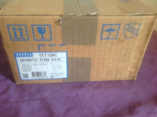 TOTO AUTOMATIC FLUSH VALVE TET1GNC  VALVE ONLY  NEW IN BOX