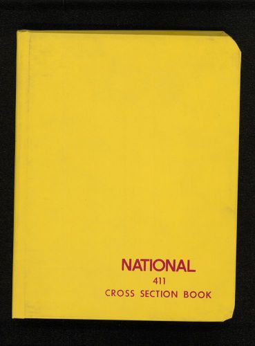 SURVEY SUPPLIES National 411 CROSS SECTION BOOK 7x9&#034;