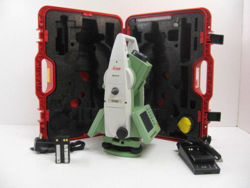 Leica tc1205 5&#034; total station for surveying and construction for sale