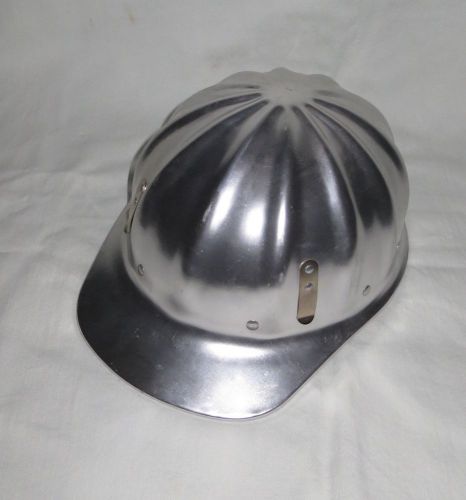 Vintage SuperLite Aluminum Hard Hat By Fibre Metal