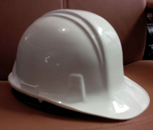 Safety hard hat head protection north 410 safety suspension helmet sliploc white for sale