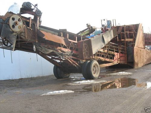 Kolberg aggregate gravel crusher feeder conveyor genset for sale